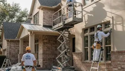 Dallas, TX painting contractor delivering professional interior and exterior painting services