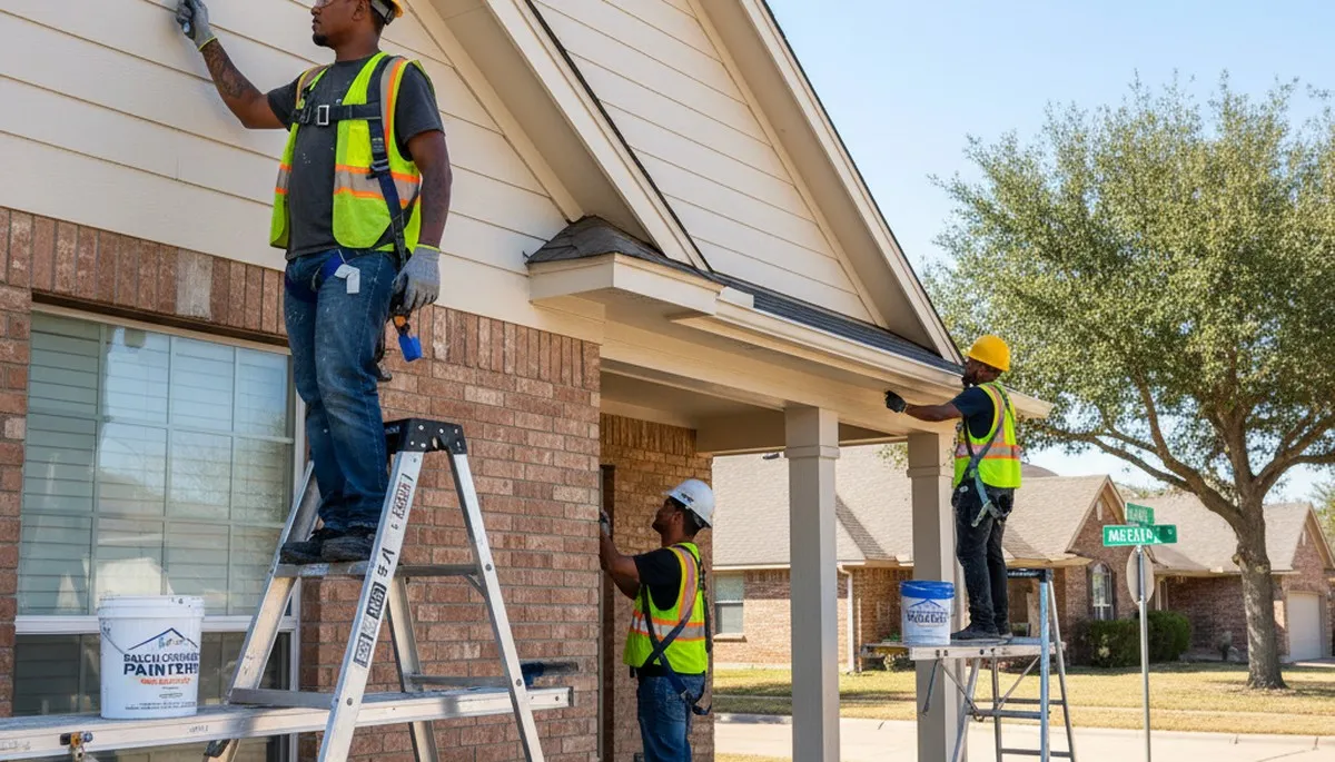 Dallas, TX painting contractor serving homes and businesses with professional interior and exterior painting services