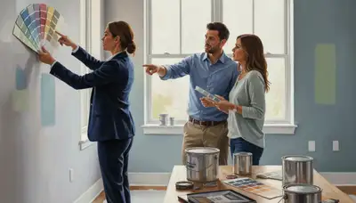 Dallas color consultation for painting services in Dallas, TX with expert shade selection advice