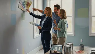 Dallas color consultation for painting services in Dallas, TX with expert shade selection guidance
