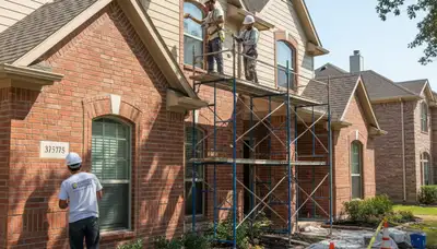 Dallas TX painting contractor providing professional residential and commercial painting services