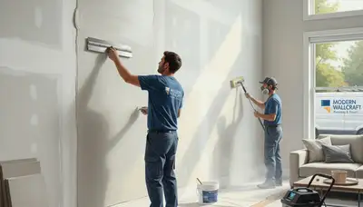 Dallas, TX drywall repair for cracks, holes, and moisture damage on a home interior wall