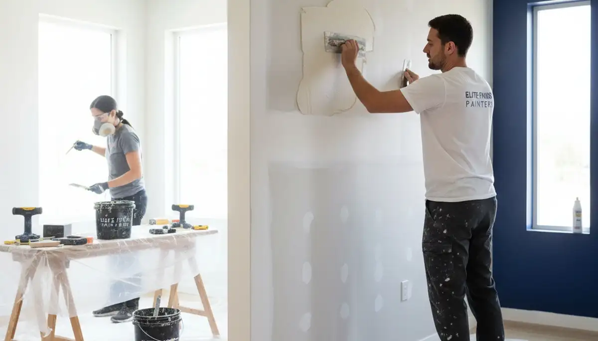Dallas, TX drywall repair by Dallas Paint Pros for cracks, holes, and moisture damage