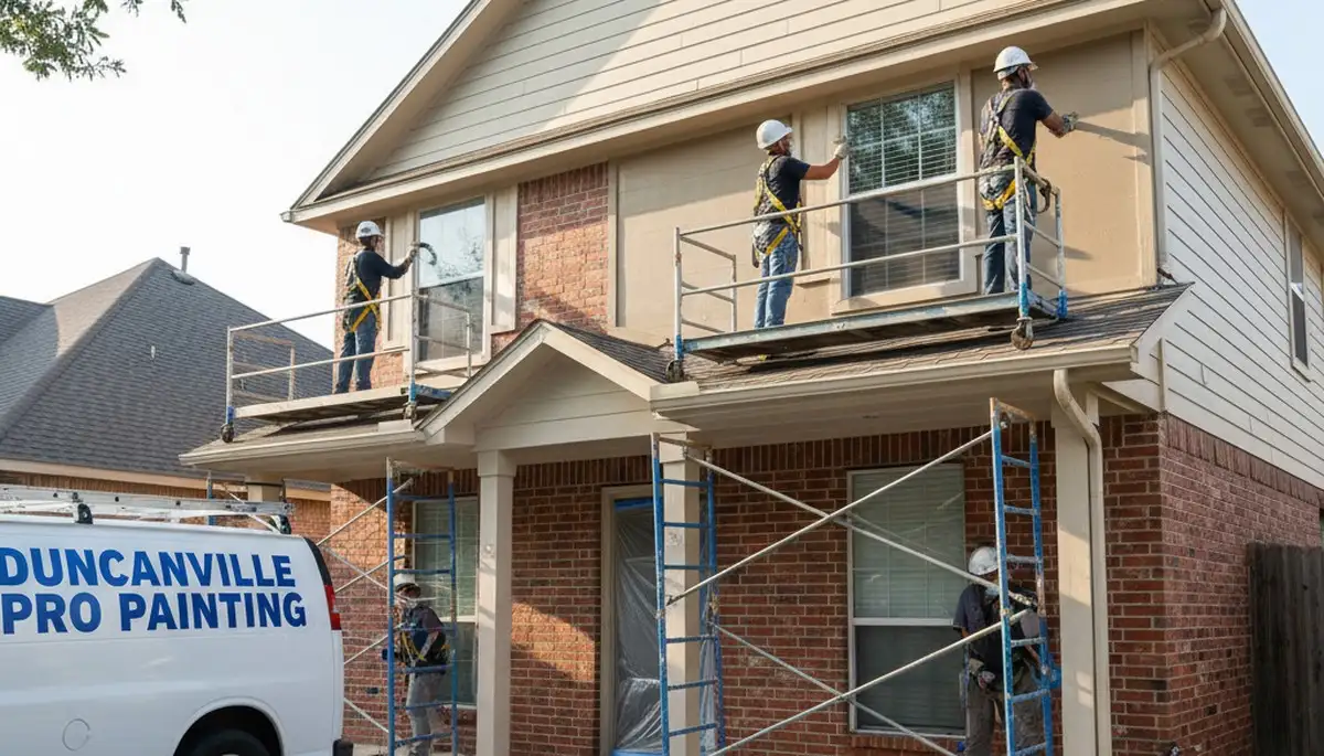 Dallas, TX painting contractor delivering professional interior and exterior painting services