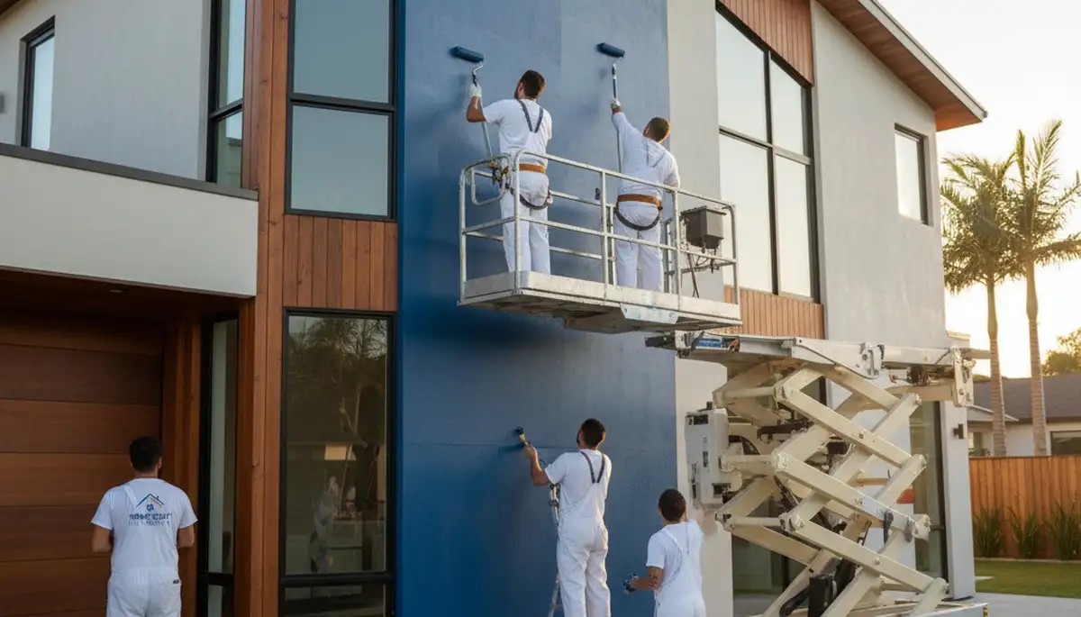 Dallas, TX exterior house painting for weather-resistant home protection and curb appeal
