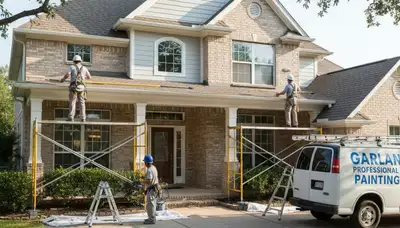 Dallas, TX painting contractor serving homes with professional interior and exterior painting services