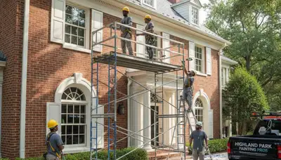Dallas, TX painting contractor providing professional residential and commercial painting services