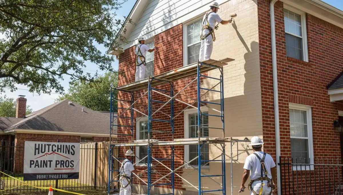 Dallas, TX painting contractor providing professional interior and exterior house painting services
