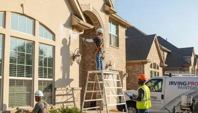 Dallas, TX painting contractor providing professional interior and exterior painting services