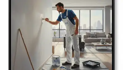 Dallas, TX paint touch-up service for scuffs, chips, and fading on interior and exterior surfaces