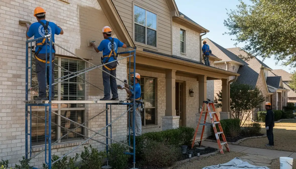 Dallas, TX painting contractor providing professional residential and commercial painting services