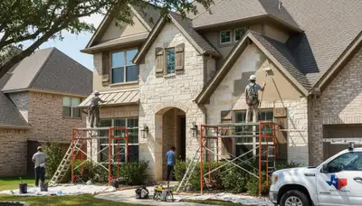 Dallas, TX painting contractor delivering professional interior and exterior painting services