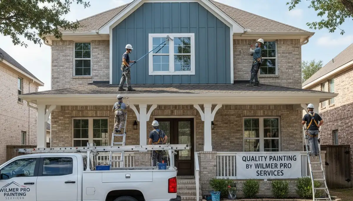 Dallas, TX painting contractor providing professional interior and exterior painting services